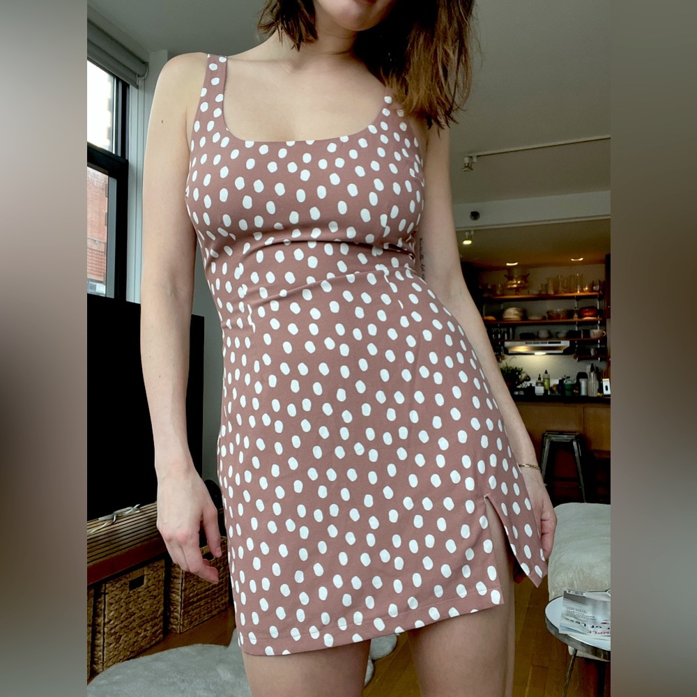 90s tank slip mini dress